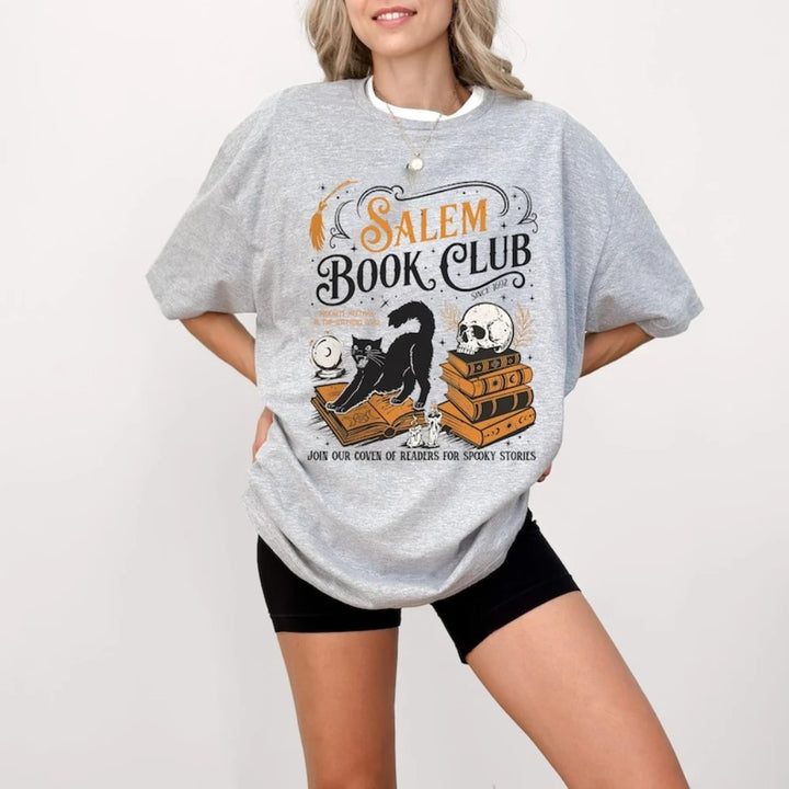 Salem Book Club Gray T-Shirt