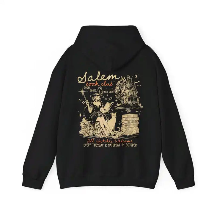 Salem Book Club Hoodie For Halloween