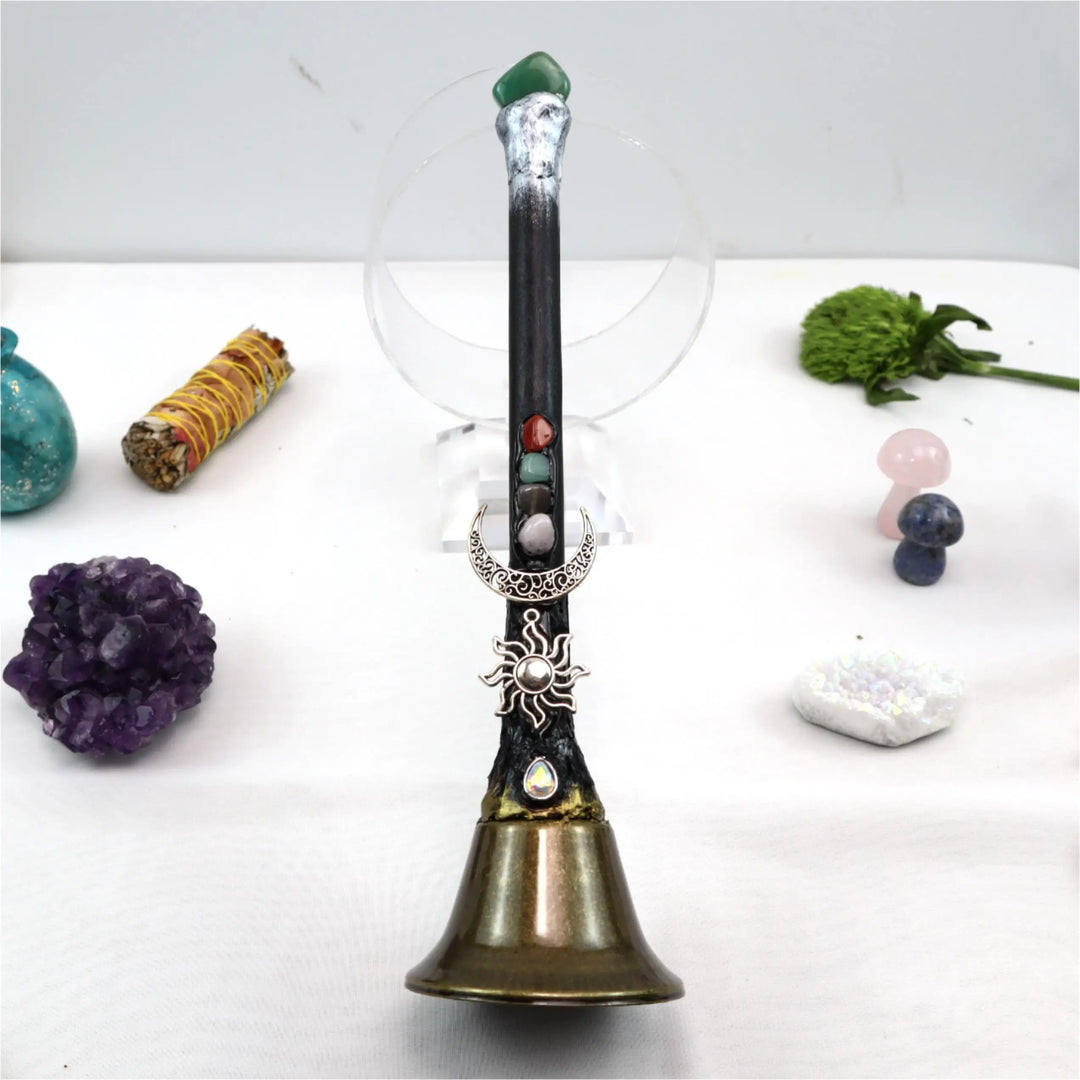 Crystal Charm Altar Bell For Sale | Green Witch Creations