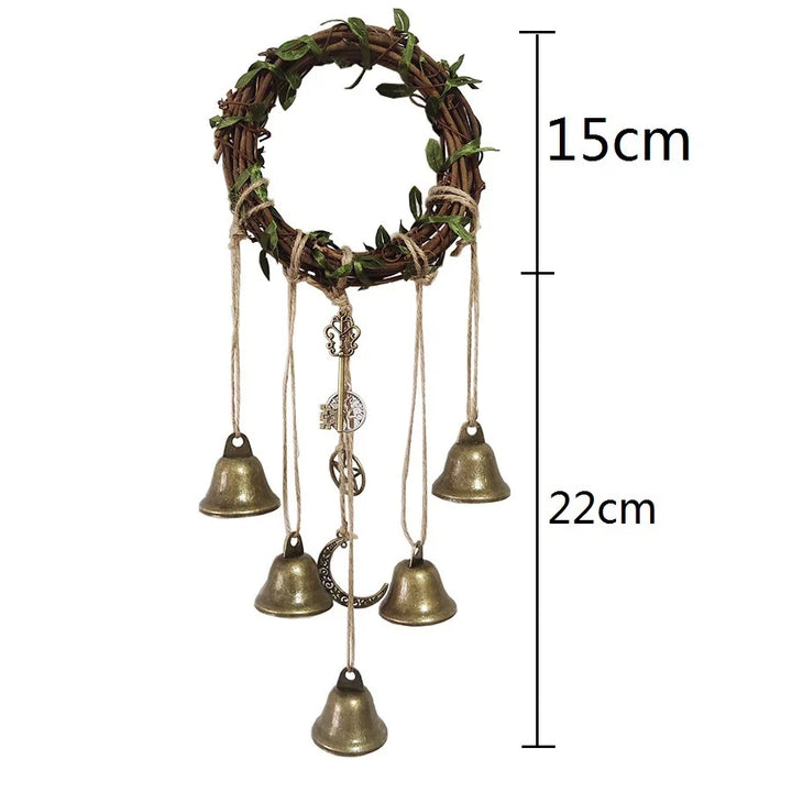 Door or Wall HangingWitch Bell Wreath For Sale Online | Green Witch Creations