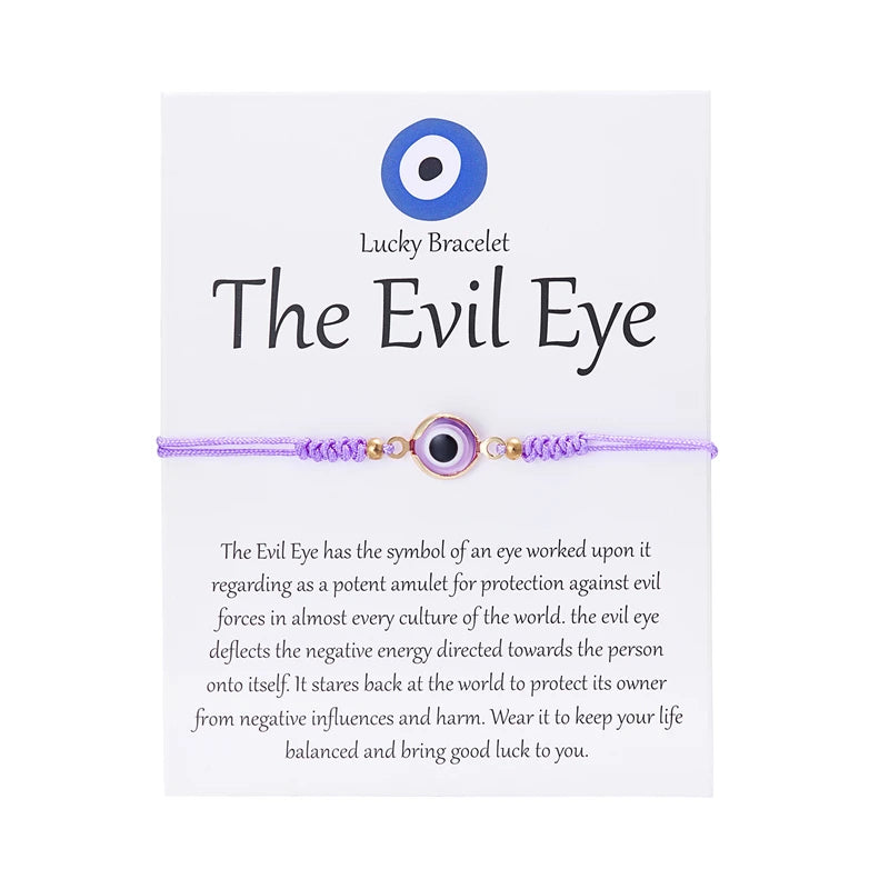 Evil Eye Adjustable Bracelet For Sale | Green Witch Creations