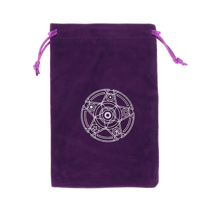 Velvet Print Tarot Card Bags | Green Witch Creations