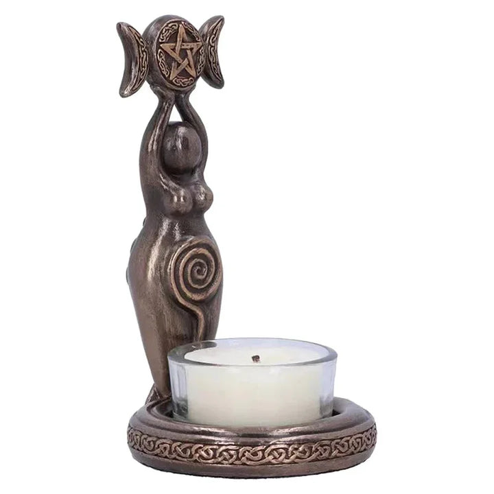 Triple Goddess Candle Holder | Green Witch Creations