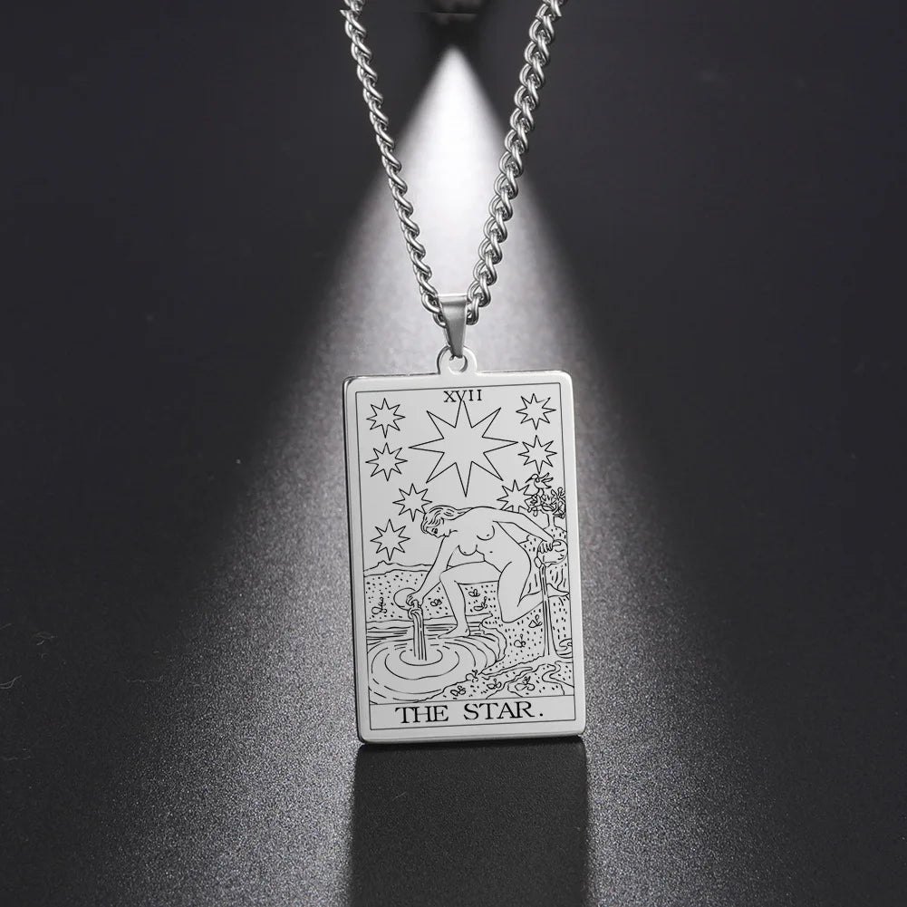 The Star Tarot Card Necklaces | Green Witch Creations