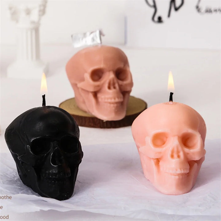 Scented Skull Candles