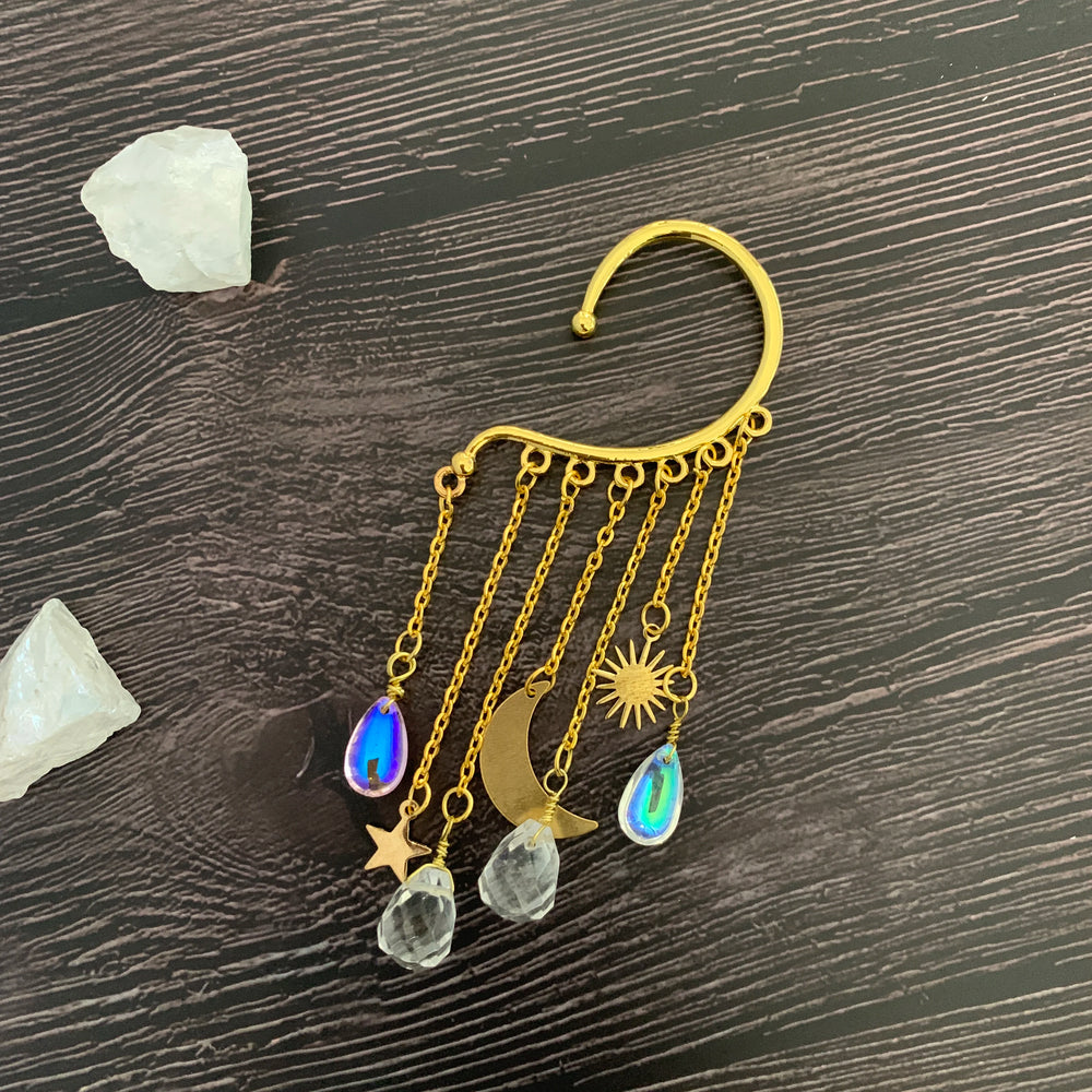 Crystal Ear Cuffs