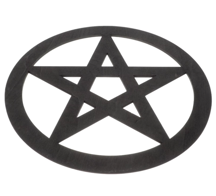 Black Wood Pentacle