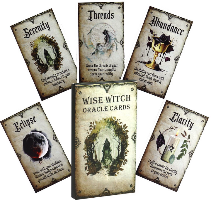 Wise Witch Oracle Card Deck | Green Witch Creations