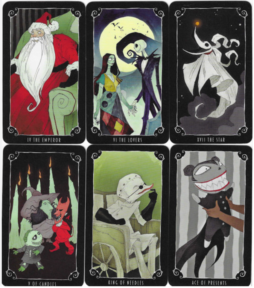 The Nightmare Before Christmas Tarot Deck