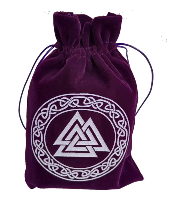 Pagan Symbol Tarot Card Velvet Bags