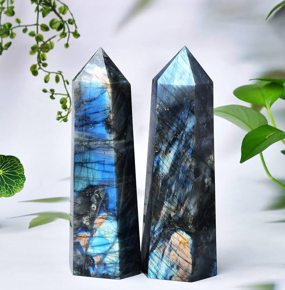 Buy Labradorite Crystal Tower Obelisk