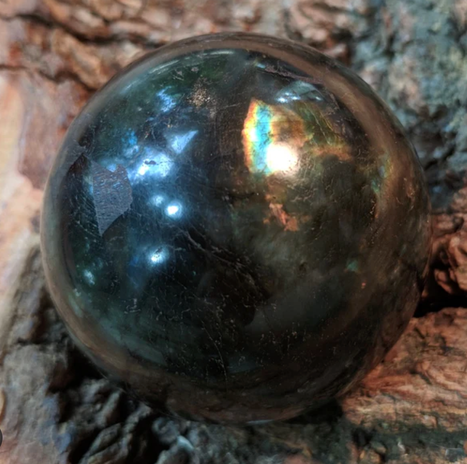 Labradorite Crystal Ball