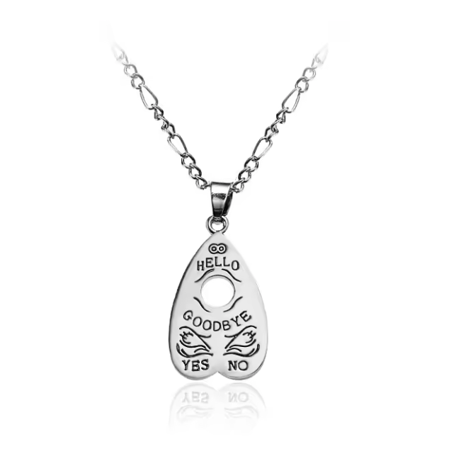 Ouija Planchette Necklace