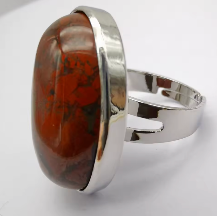 Jasper Stone Ring