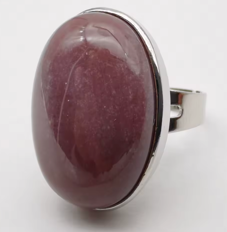 Indian Agate Stone Ring