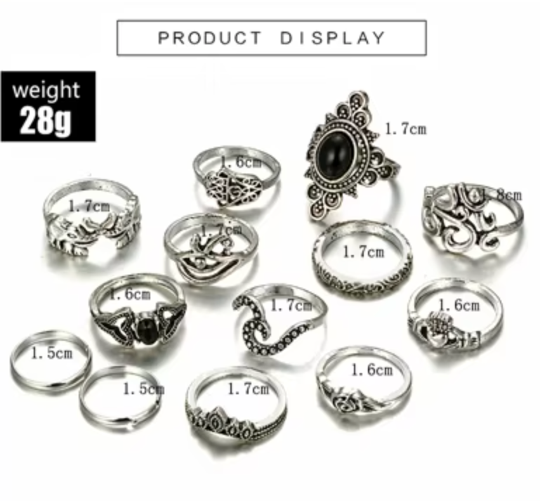 Spiritual Ring Set