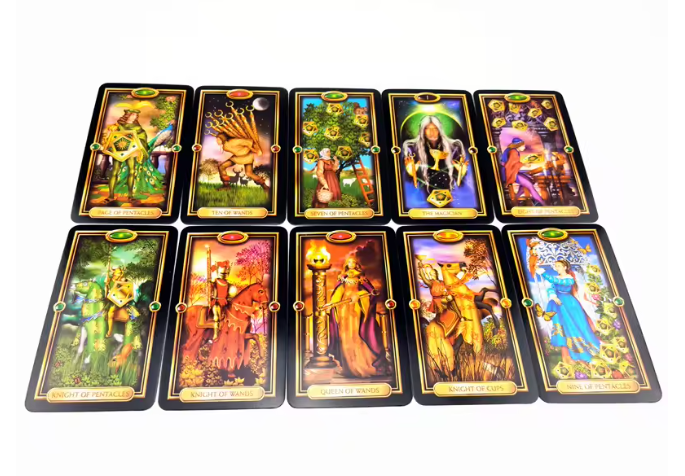 Easy Gilded Tarot Cards