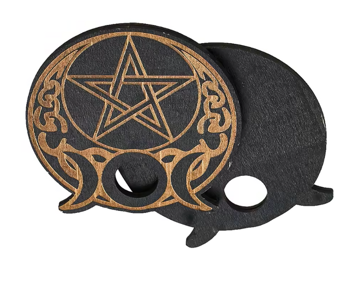 Pentacle Crystal Ball Holder