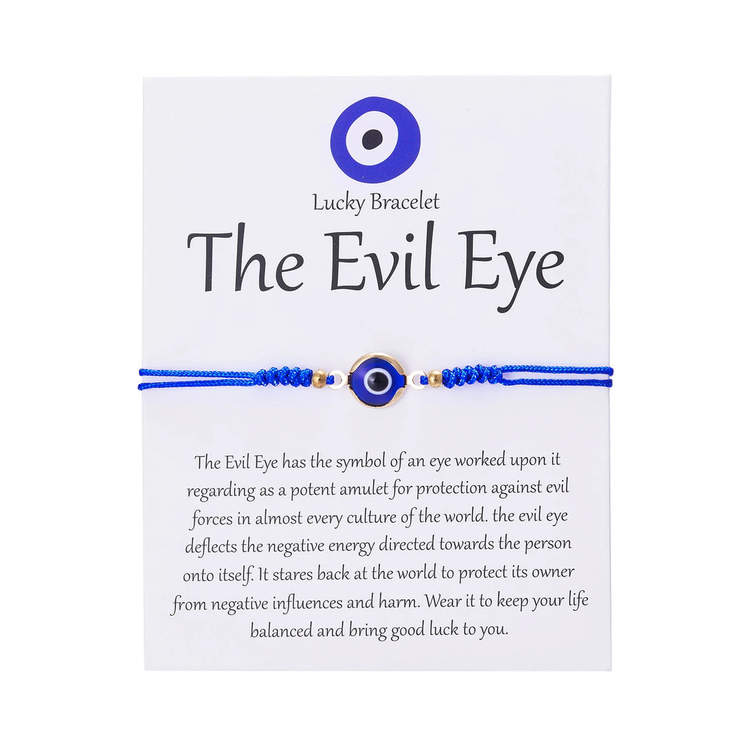 Evil Eye Adjustable Bracelet For Sale | Green Witch Creations