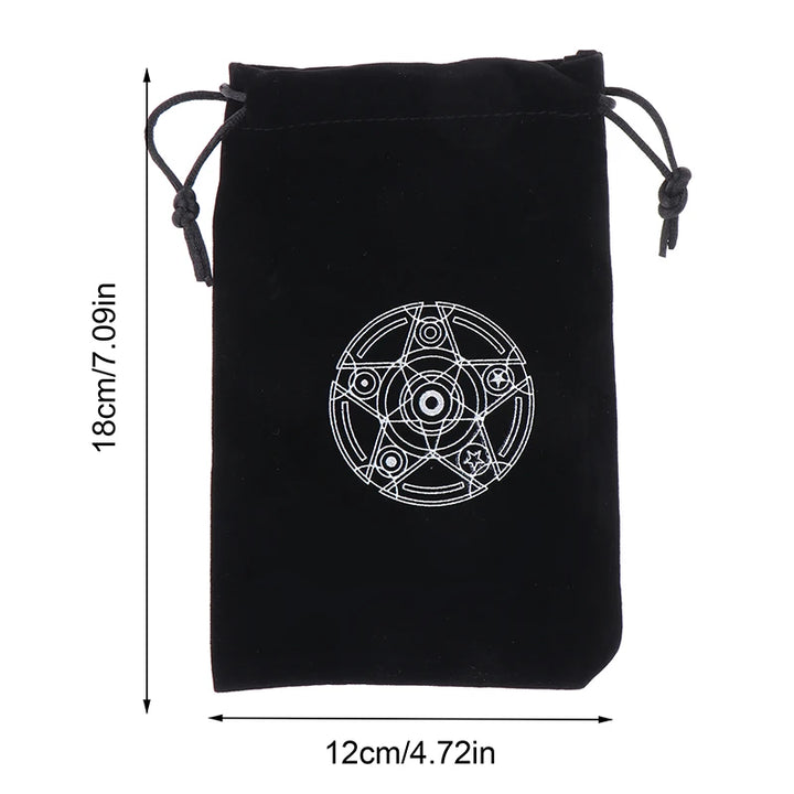 Velvet Print Tarot Card Bags | Green Witch Creations