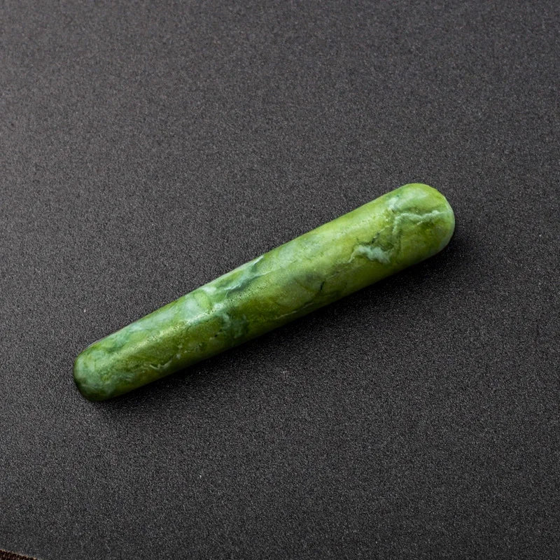 Agate Crystal Massage Wand Stick | Green Witch Creations