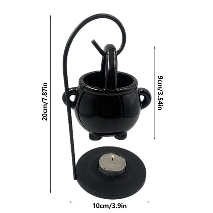 Hanging Cauldron Wax Burner For Sale | Green Witch Creations