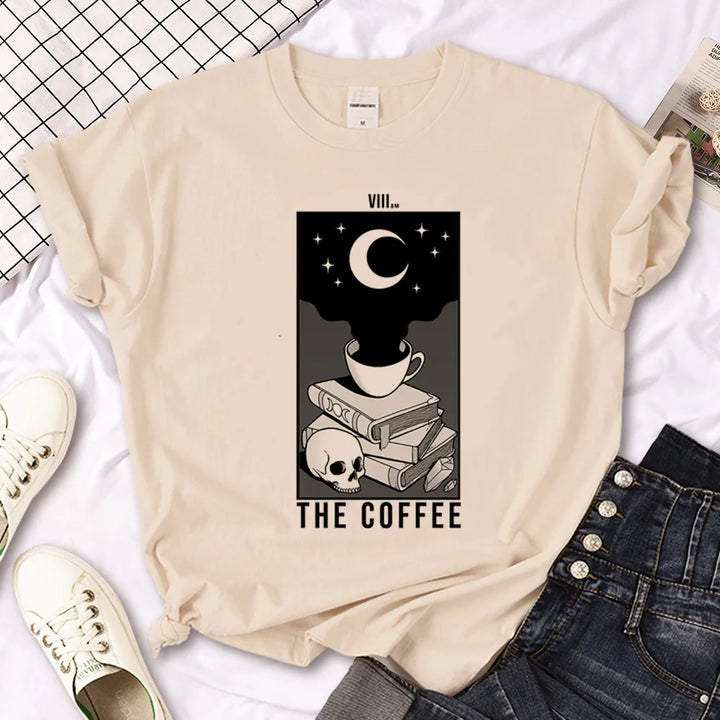 The Coffee Tarot Card T-Shirt | Green Witch Creations