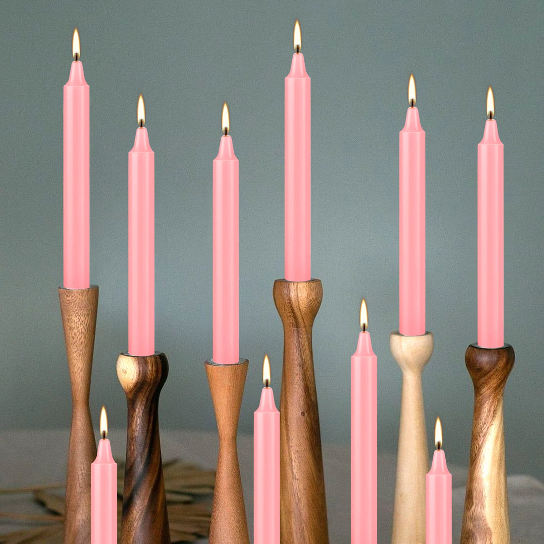 Pink Ritual Candles - 12pcs