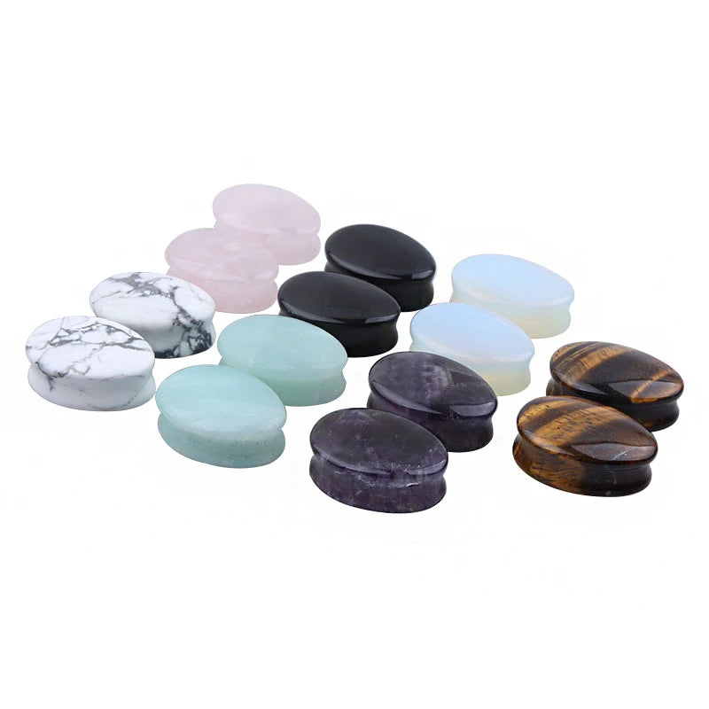 Crystal Teardrop Gauges