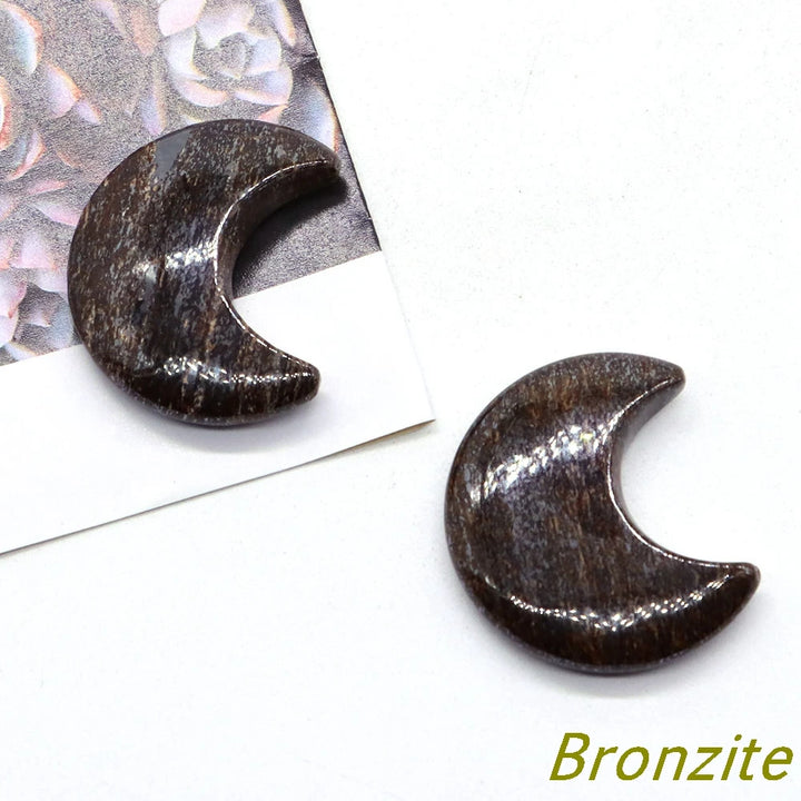 Bronzite Crystal Moons | Green Witch Creations