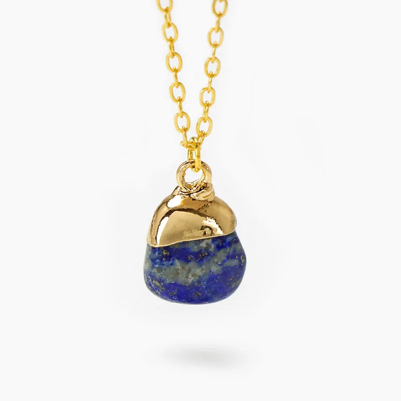 Lapis Lazuli Gold Necklaces For Sale | Green Witch Creations