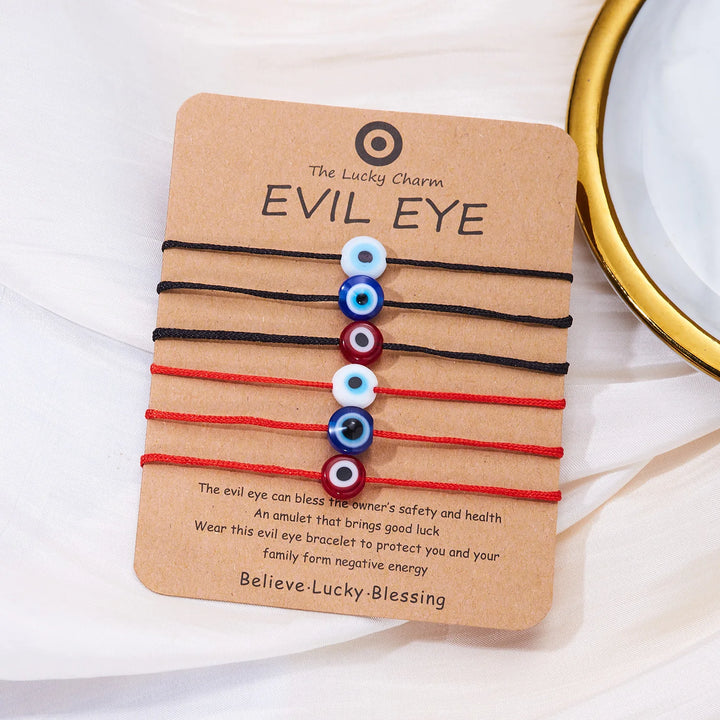 Evil Eye Adjustable Bracelet For Sale | Green Witch Creations