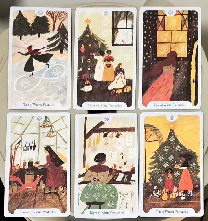 Seasons of The Witch Winter Tarot Cards