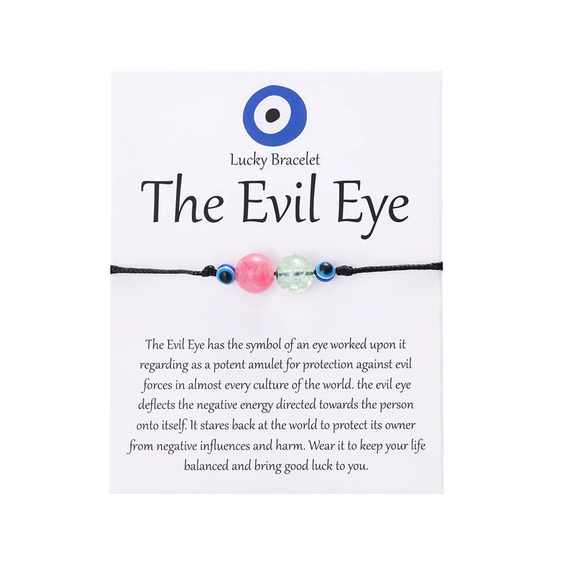 Evil Eye Adjustable Bracelet For Sale | Green Witch Creations