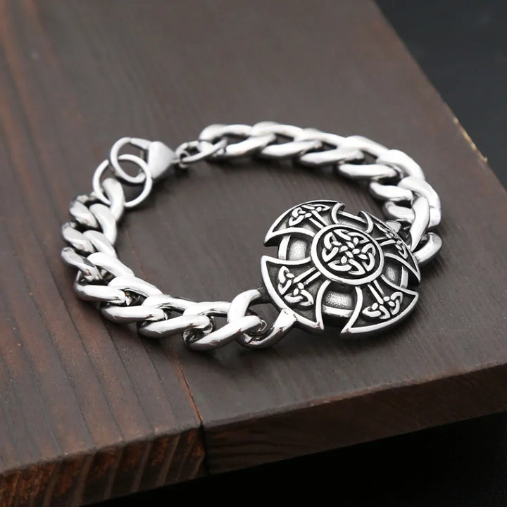 Men's Viking Celtic Cross Bracelets