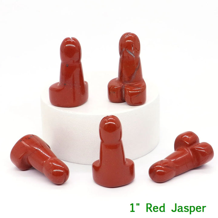 Red Jasper Crystal Penis