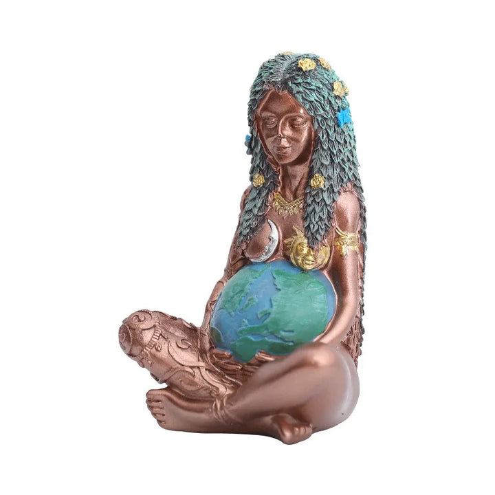 Mother Earth Gaia Statue | Green Witch Creations