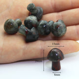 Bloodstone Crystal Mushrooms For Sale | Green Witch Creations