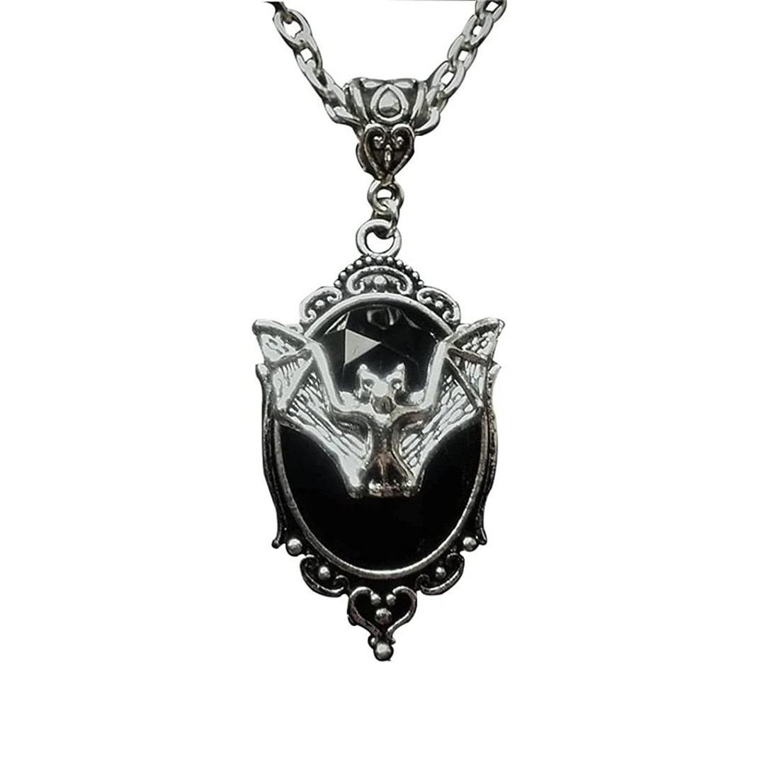 Bat Cameo Necklace | Green Witch Creations