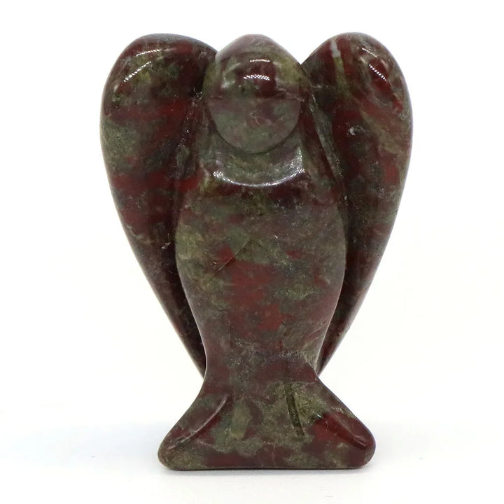 Bloodstone Crystal Angel Figurines | Green Witch Creations