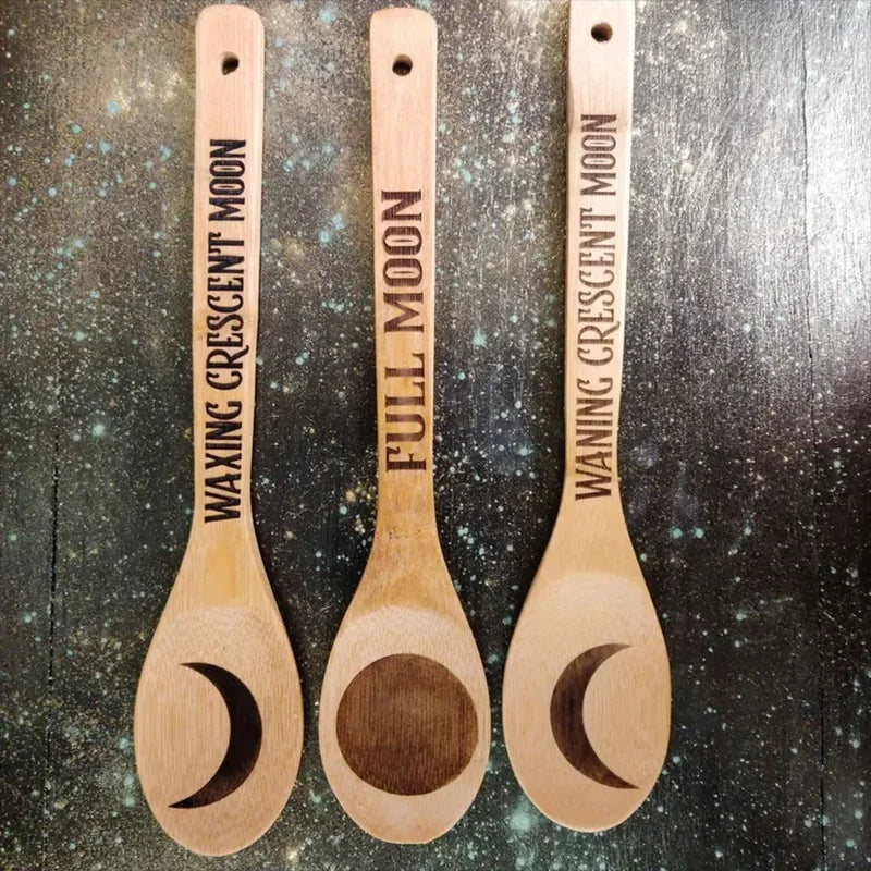 Kitchen Witch Herb Spoons For Sale Online | Green Witch Creations