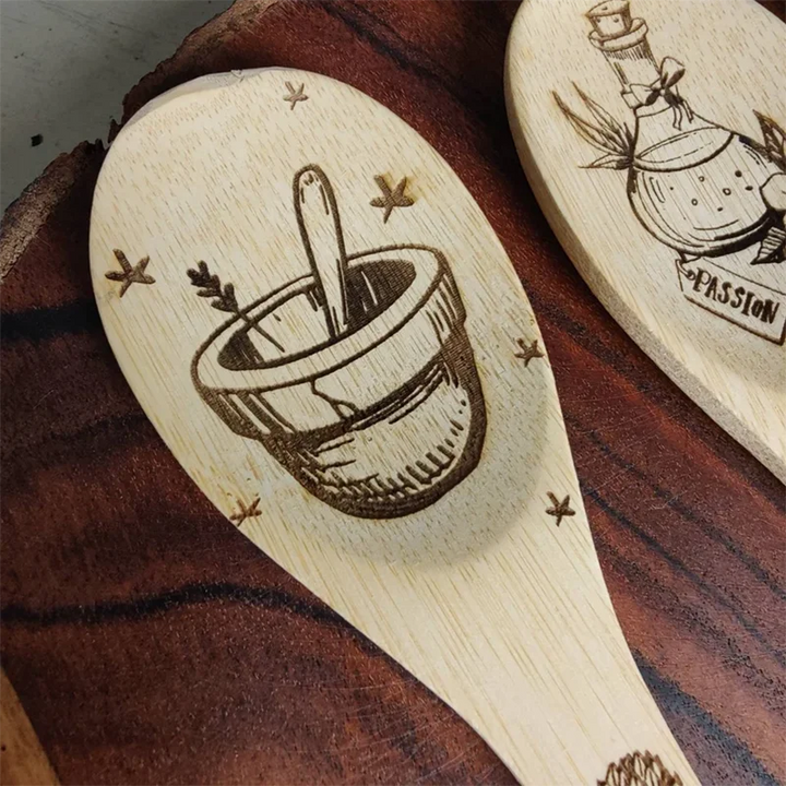 Kitchen Witch Herb Spoons For Sale Online | Green Witch Creations