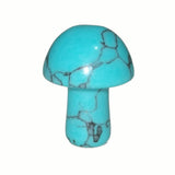 Blue Howlite Crystal Mushrooms For Sale | Green Witch Creations