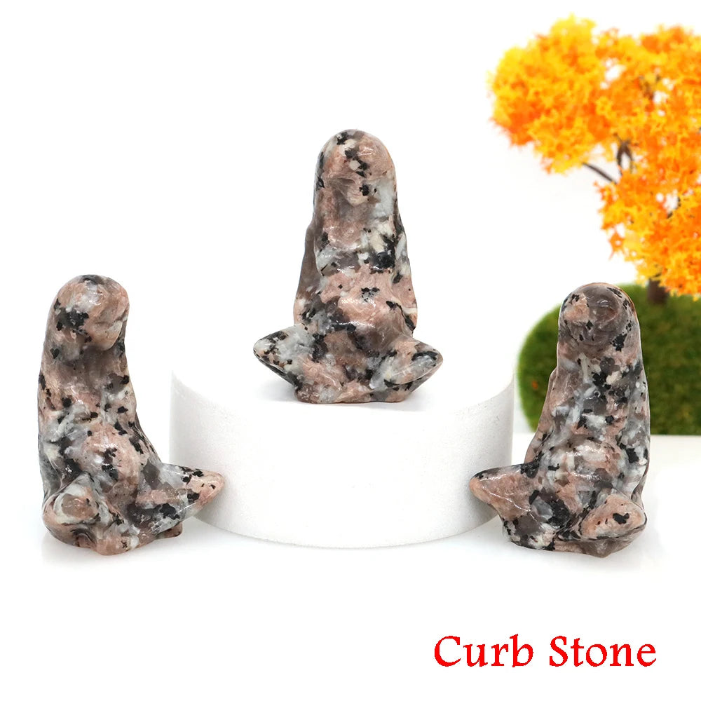 Curb Stone Crystal Goddess Mother Earth Figurines | Green Witch Creations