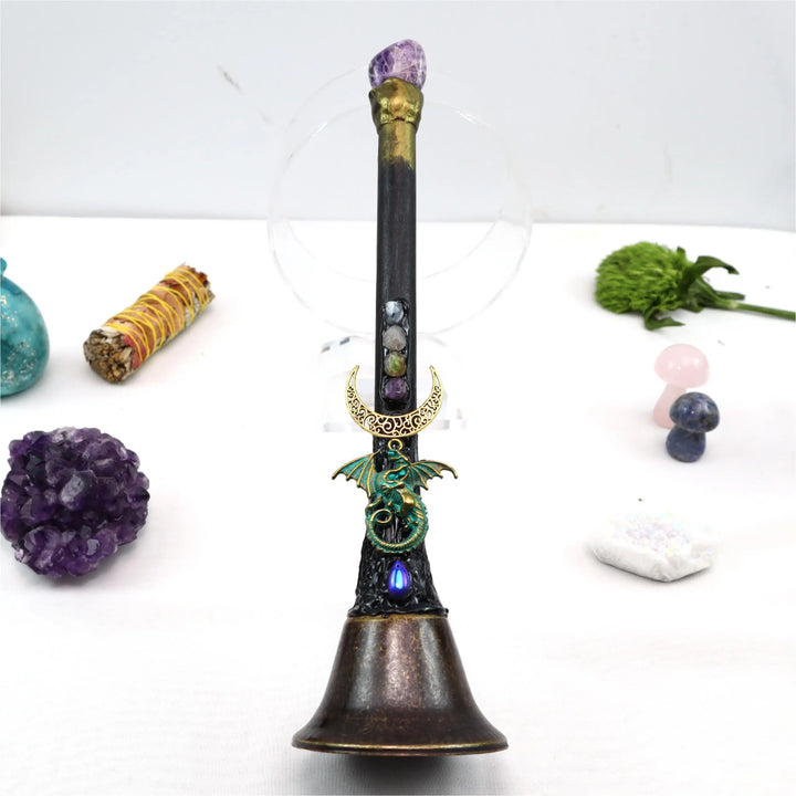 Crystal Charm Altar Bell For Sale | Green Witch Creations