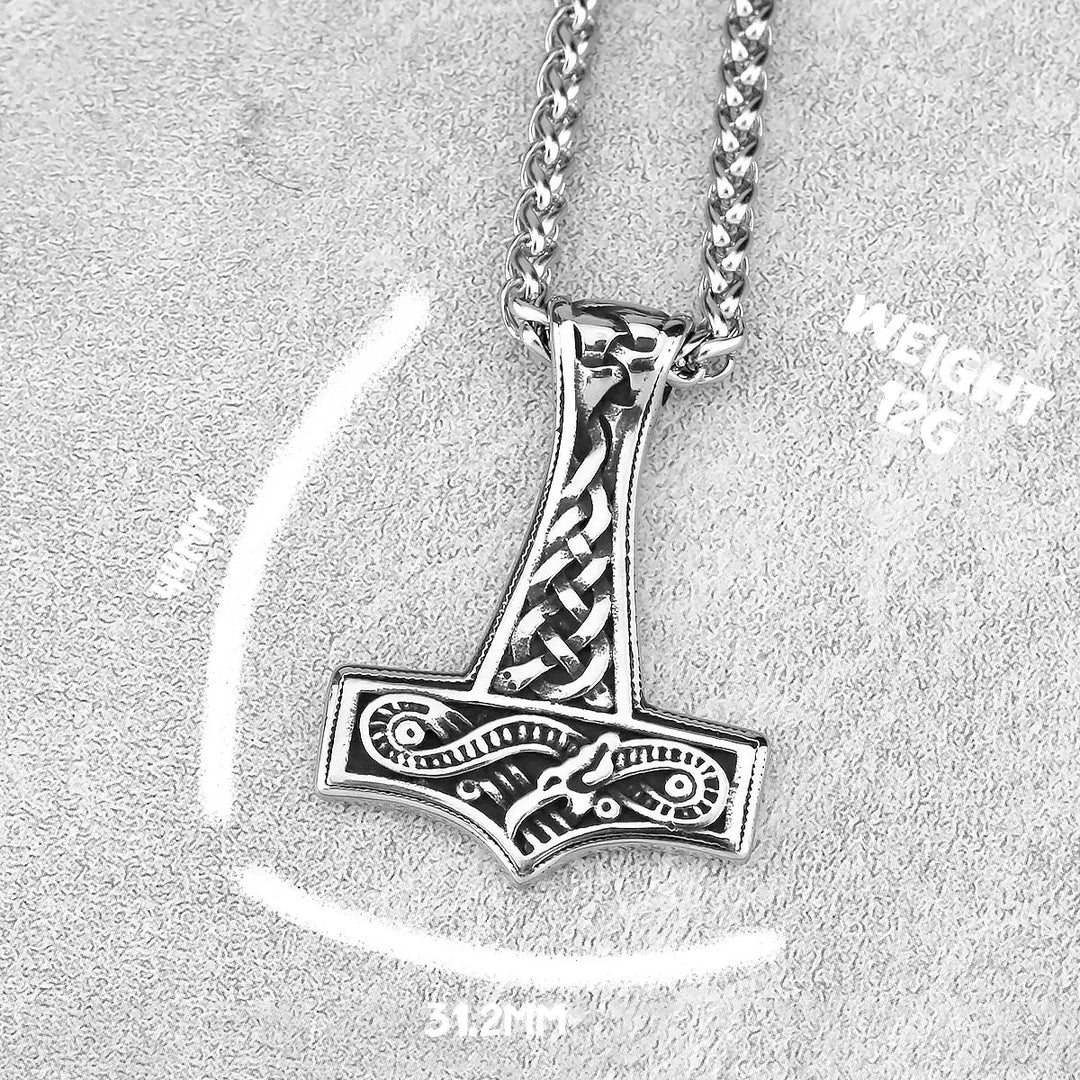 Thor's Hammer Necklace For Sale Online | Green Witch Creations