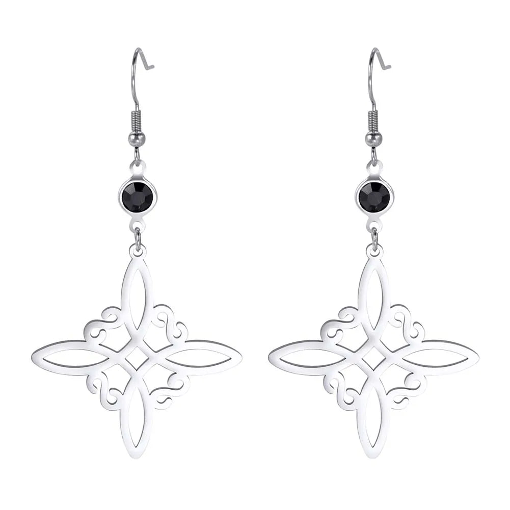 Silver Celtic Knot Earrings