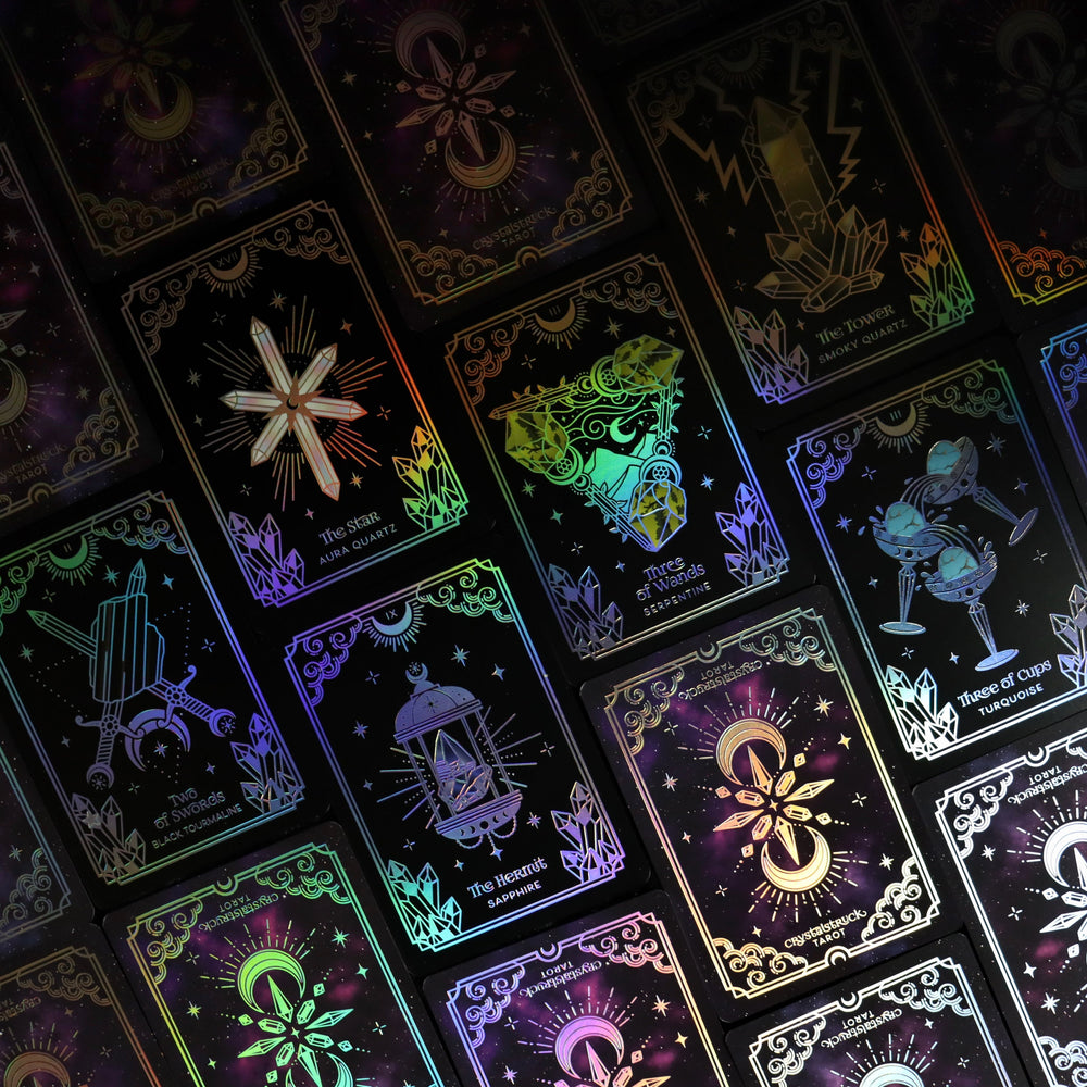 Silver Crystalstruck Tarot Cards