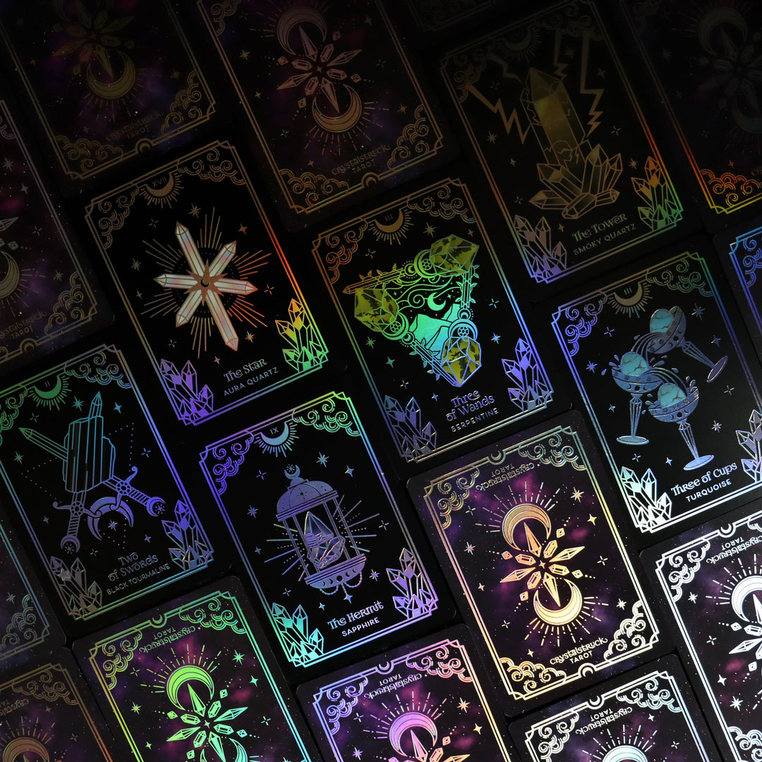Silver Crystalstruck Tarot Cards