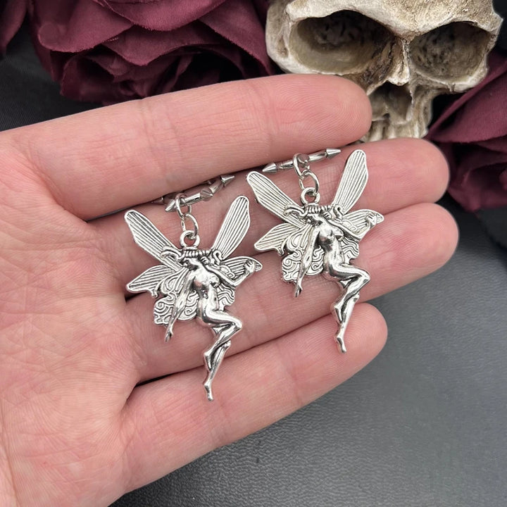 Silver Fairy Earrings